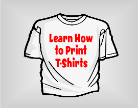 learn how to print t-shirts
