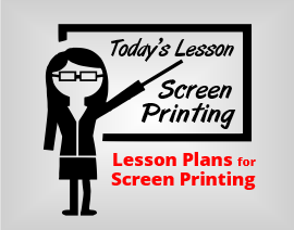 how to teach screen printing